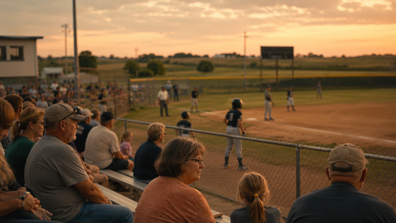A Friday night ball game in small-town southeast Oklahoma
